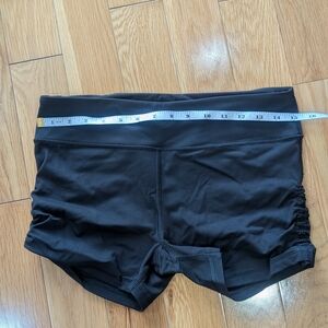 Black Athletic Shorts With Built-in Liner (a bit cheeky)